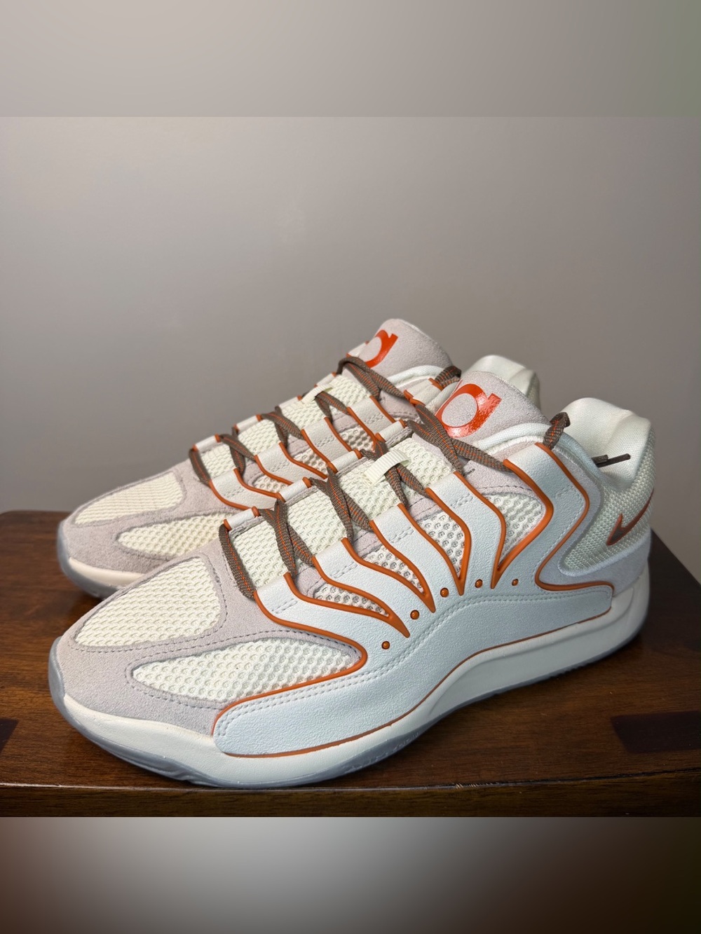 Nike KD 18 Pearl Campfire Orange Men’s Size 10 HV1992-003 New No Box